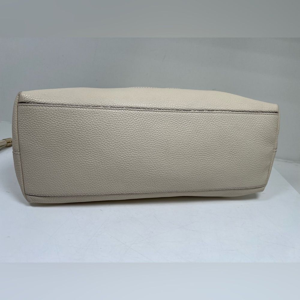 Gucci Soho Leather Medium ChainStrap Tote Ivory/off white - Picture 7 of 12
